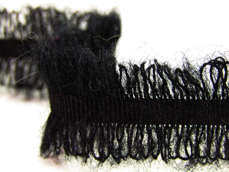 Taśma 2cm ozdobna LANA czarna