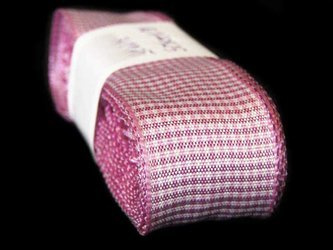 Wstążka 25mm PEPITO antyczny róż