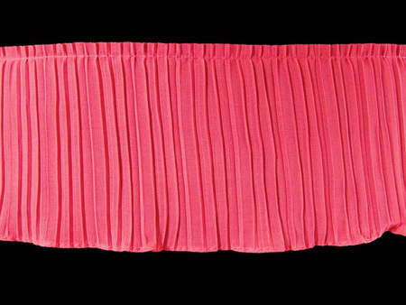 Taśma 11cm falbana PLISA koral