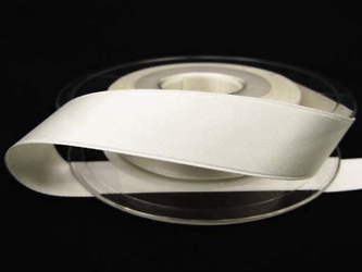 Wstążka 16mm atłas kość słoniowa