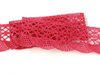 Koronka 3,2cm bawełniana amarant