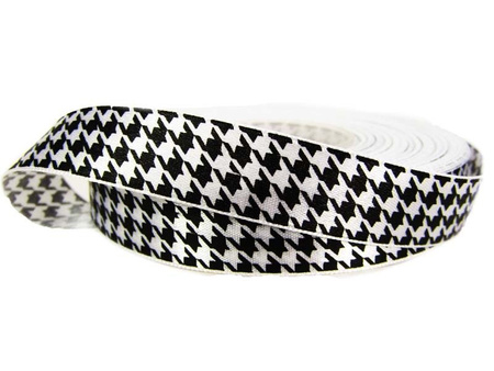 Wstążka 15mm atłas PRINCE DE GALLES biała