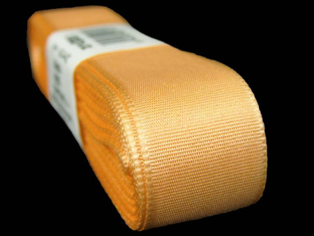 Wstążka 25mm tafta morela