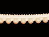 Taśma 1,5cm POMPONIK poliester natural