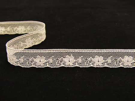 Koronka 1,4cm stabilna beż różowy