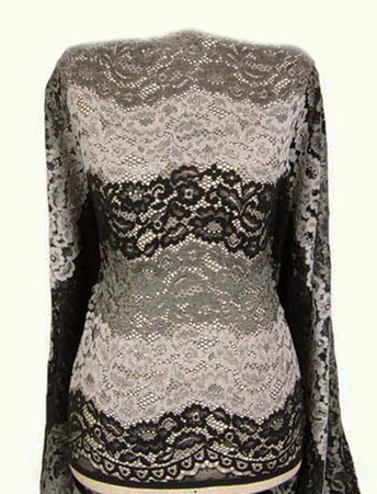 Koronka 60cm stabilna trikolor