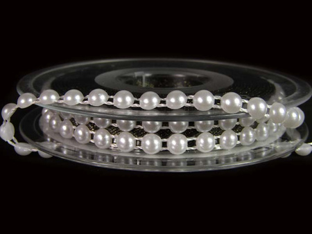 Pół-perły 6mm białe