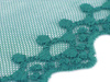 Koronka 5cm tiulowa morska zieleń