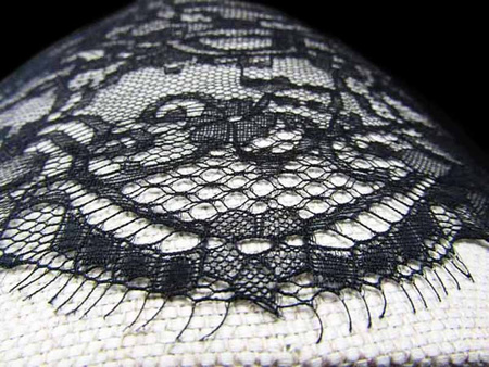 Wstawka 21cm stabilna czarna