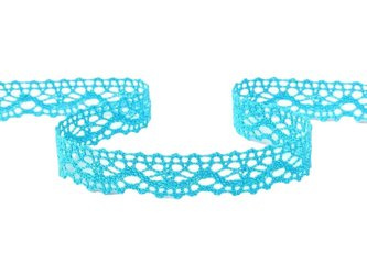 Koronka 1,6cm bawełniana turkus