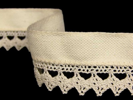 Koronka 2,8cm bawełna natural