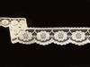 Koronka 3,7cm stabilna ecru