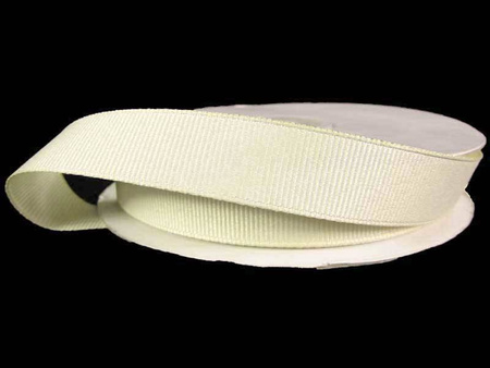 Taśma 15mm ryps poliestrowa ecru