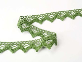 Koronka 3,3cm bawełniana szałwiowa