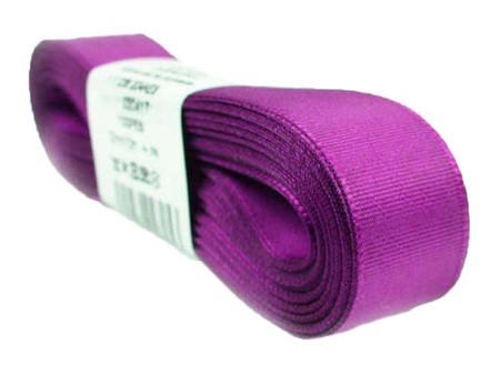 Wstążka 20mm tafta purpura