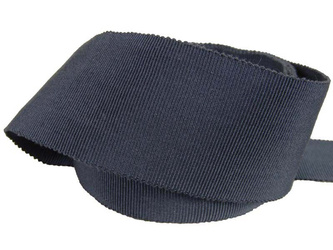 Taśma 45mm ryps bawełniana granat