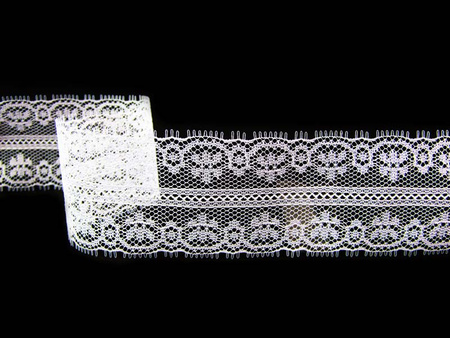 Wstawka 3,8cm stabilna biała