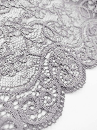 Wstawka 16cm elastyczna wrzos