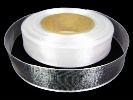 Wstążka 15mm organtyna biała