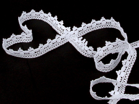 Koronka 2,1cm bawełniana biała