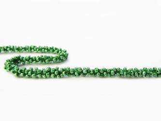 Taśma ozdobna KORALIK zielona