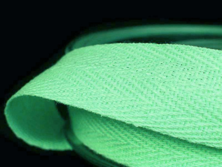 Taśma 20mm bawełniana mięta