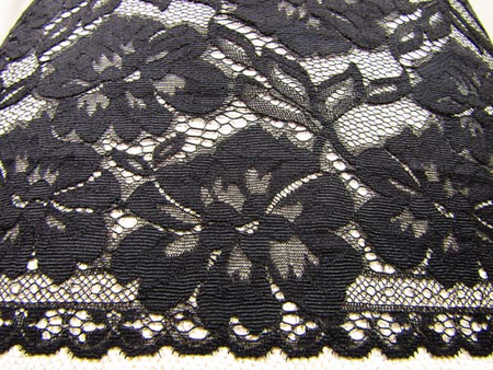 Wstawka 22cm stabilna czarna