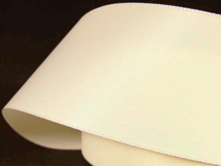 Wstążka 40mm atłas mat morela