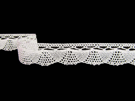 Koronka 2cm bawełniana biała
