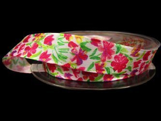 Wstążka 16mm tafta FIORITO amarant