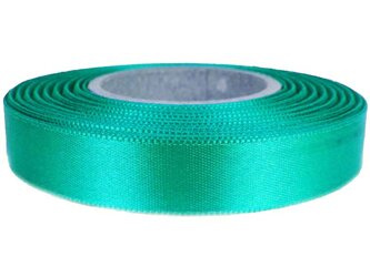 Wstążka 15mm atłas morski