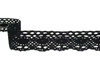 Koronka 4,5cm bawełniana czarna