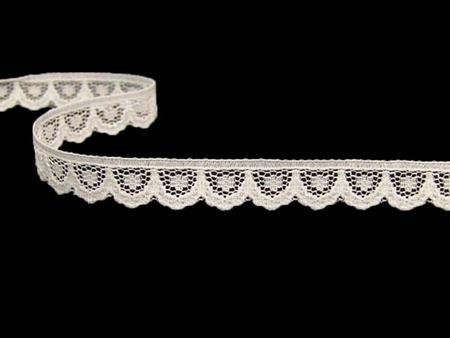 Koronka 0,9cm stabilna ivory