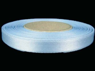 Wstążka 10mm atłas błękitna