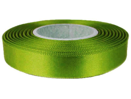 Wstążka 15mm atłas oliwka