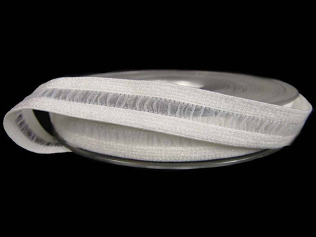 Taśma 12mm elastyczna DEBBIE biała