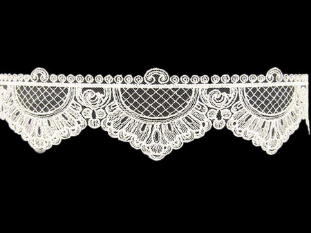 Koronka 6,5cm tiulowa ivory