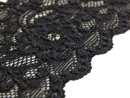 Wstawka 6cm elastyczna czarna