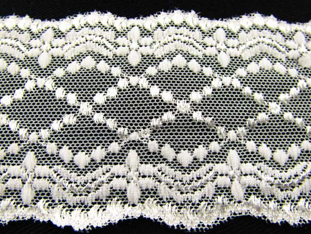 Wstawka 6cm elastyczna biała