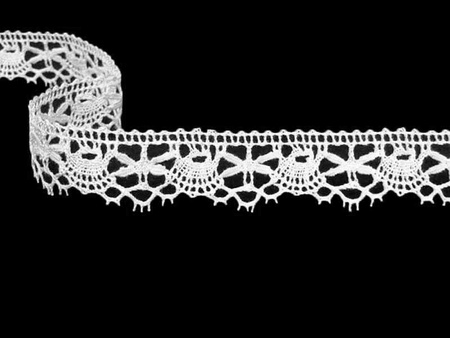 Koronka 1,7cm bawełniana biała
