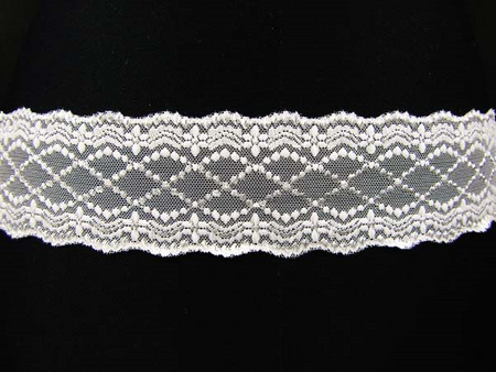 Wstawka 6cm elastyczna biała