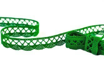 Koronka 1,8cm bawełniana zielona
