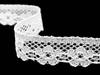 Koronka 1,2cm stabilna biała