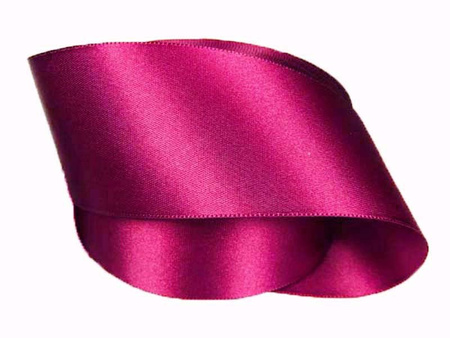 Wstążka 50mm atłas burak