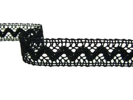 Wstawka 1,8cm bawełniana czarna