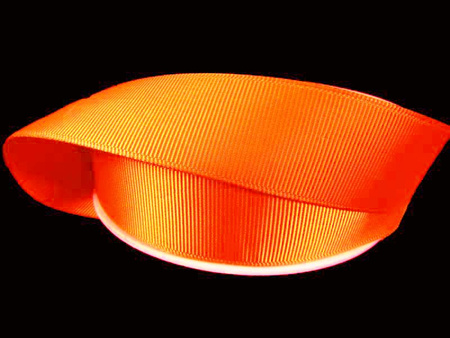 Taśma 25mm ryps poliestrowa pomarańczowa