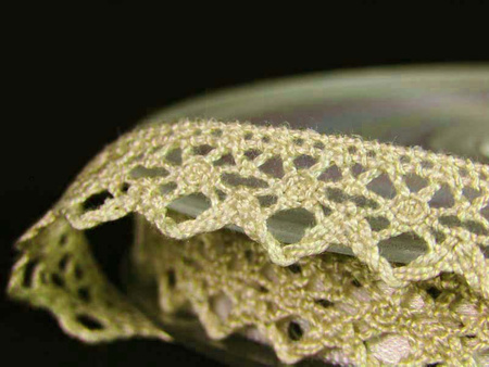 Koronka 1,2cm bawełniana jasno beżowa