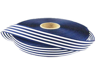 Taśma 16mm acetat STRIPES granat