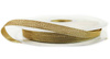 Wstążka 6mm lurex antique złota