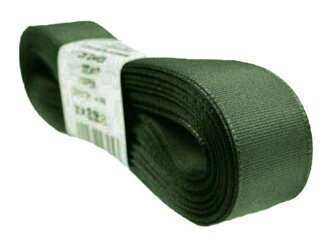 Wstążka 20mm tafta popiel stalowy